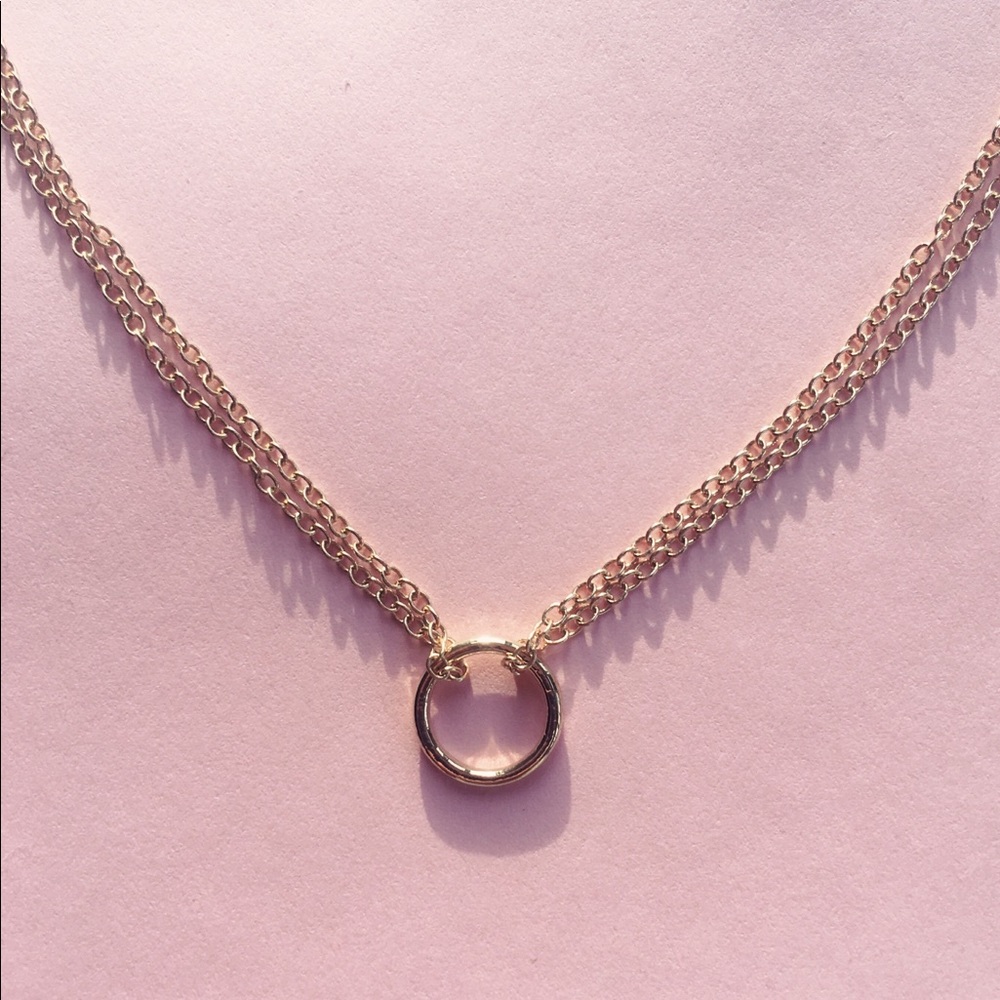 NEW • gold karma necklace